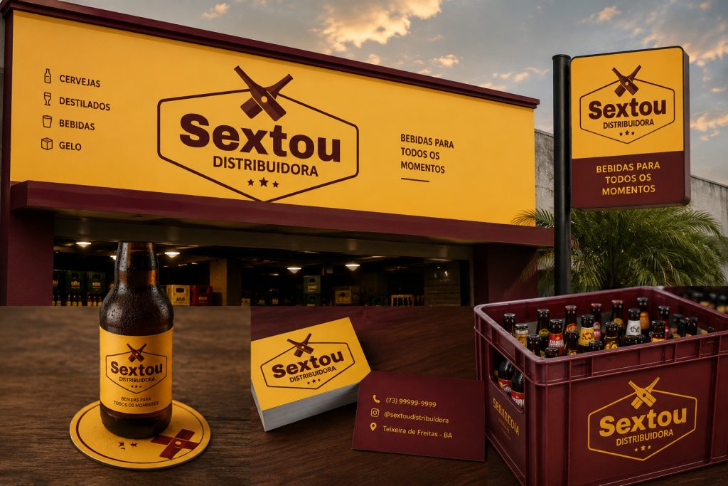 Logomarca Sextou Distribuidora