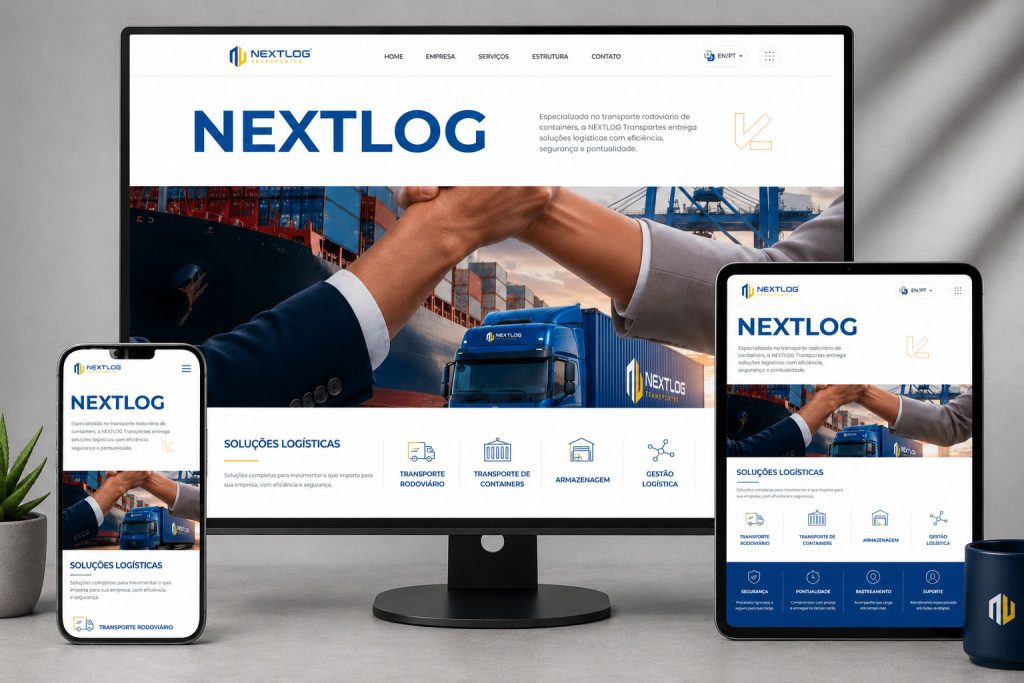 Website NextLog Transportes